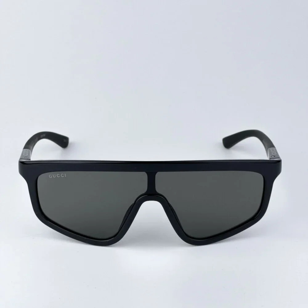 Gucci GG1736S 001 BRAND NEW Sunglasses Black Grey Unisex